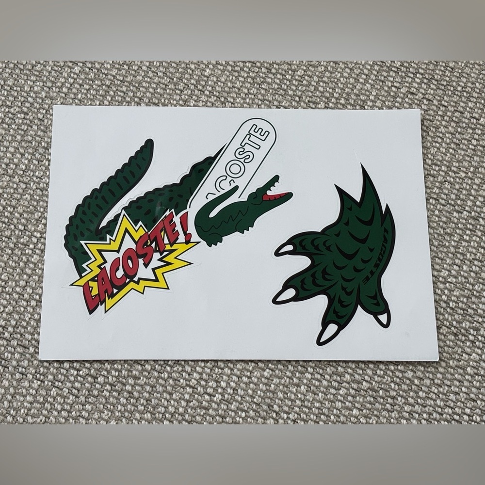 Lacoste stickers